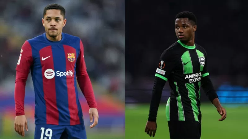 Roque phải nhường số áo 19 cho Yamal và Ansu Fati không có chỗ đứng trong hàng công của Barca. Roque phải nhường số áo 19 cho Yamal và Ansu Fati không có chỗ đứng trong hàng công của Barca.