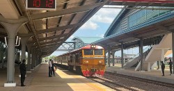Thái Lan-Lào: Chuyến tàu hỏa đầu tiên từ thủ đô Bangkok tới Vientiane