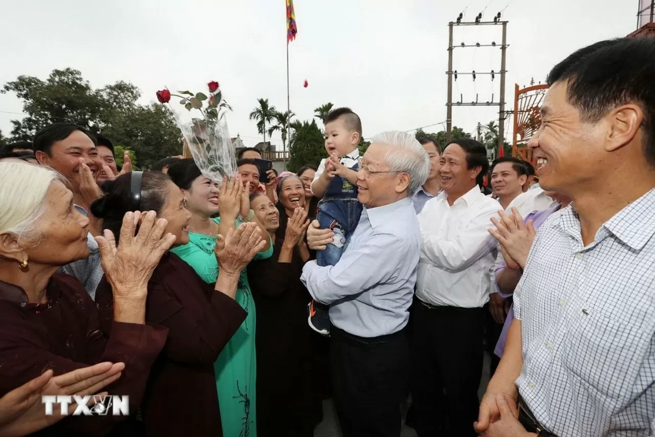 Những hình ảnh bình dị, gần gũi của Tổng Bí thư Nguyễn Phú Trọng