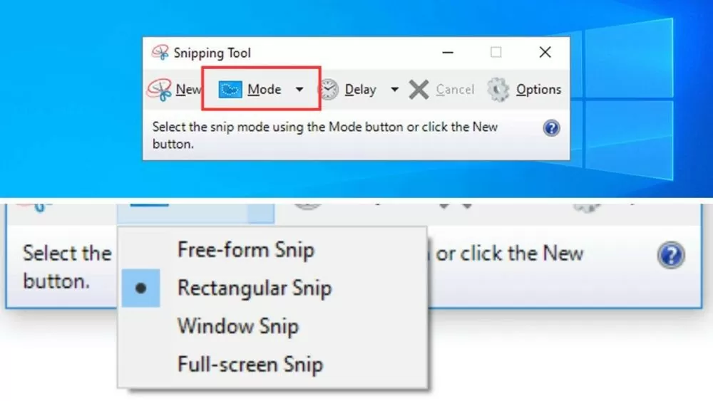 Cách sử dụng phím tắt Snipping Tool để chụp màn hình trên máy tính