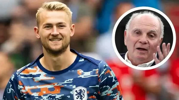 Chủ tịch Bayern Munich ám chỉ trung vệ De Ligt sẽ gia nhập MU