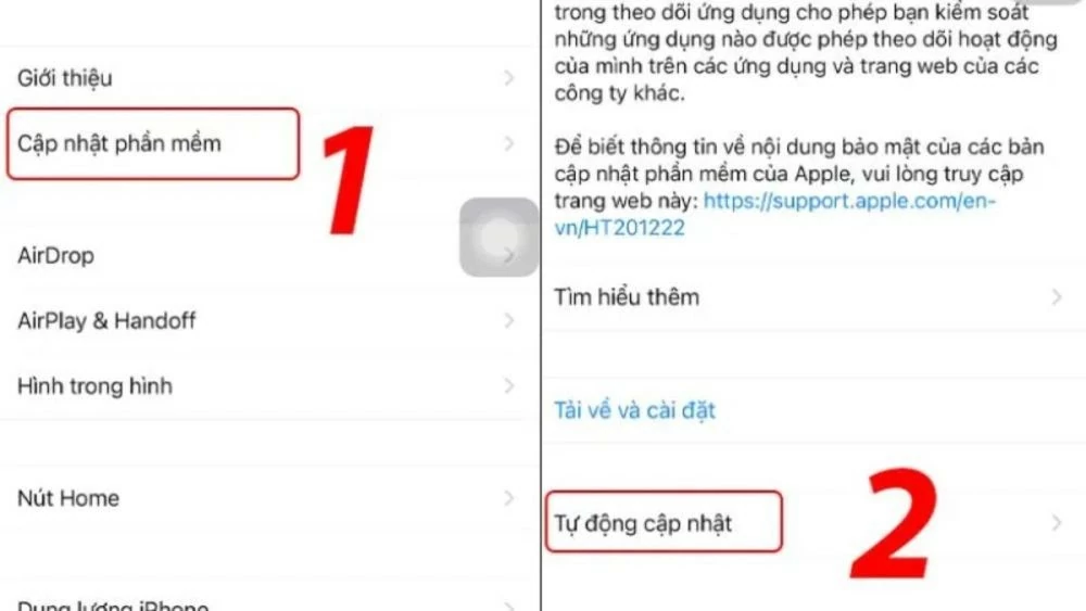 Cách cập nhật phần mềm cho iPhone dễ dàng và nhanh chóng nhất