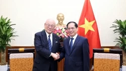 Bộ trưởng Bùi Thanh Sơn tiếp Cố vấn đặc biệt Liên minh nghị sỹ hữu nghị Nhật-Việt