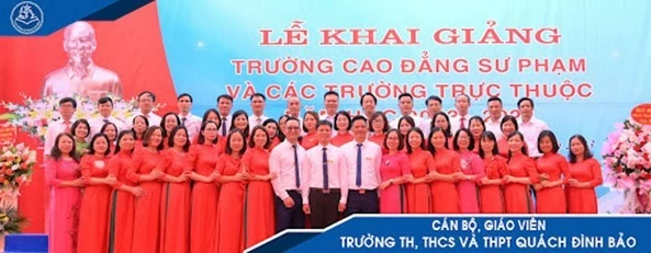 Trường Cao đẳng sư phạm Thái Bình: Giữ vững vị thế là trung tâm đào tạo, bồi dưỡng nguồn nhân lực chất lượng cao