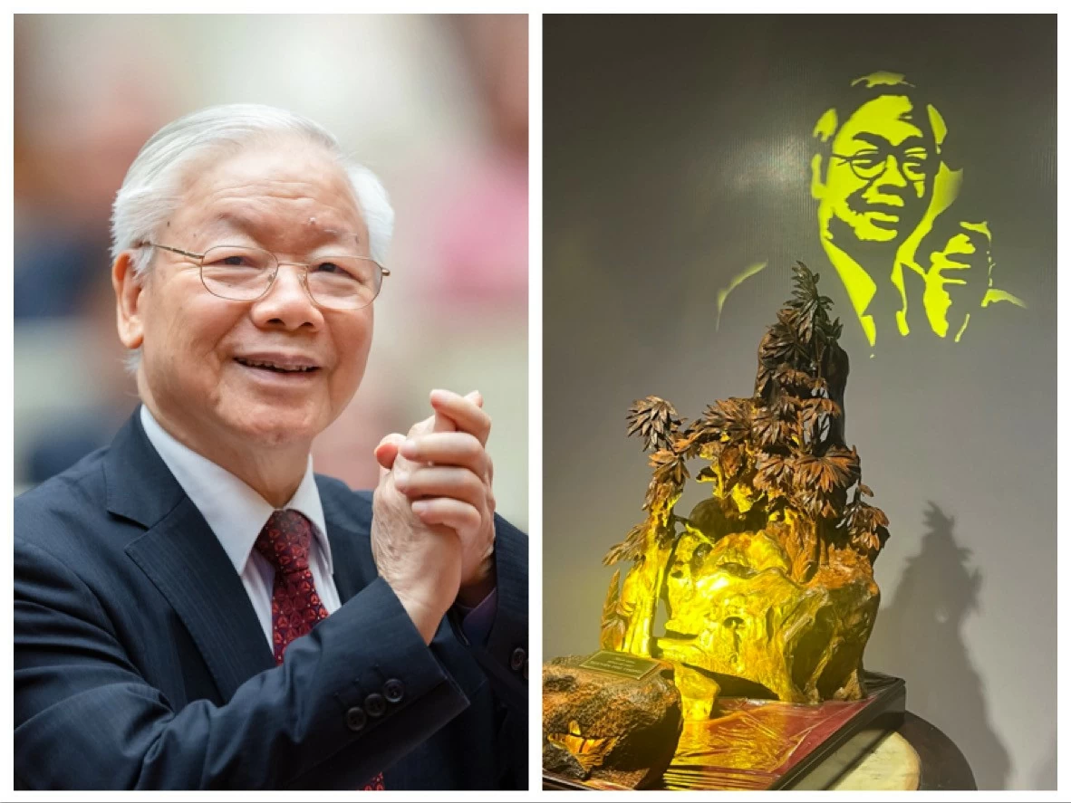 Món quà đậm bản sắc 'Cây tre Việt Nam' dành tặng Tổng Bí thư Nguyễn Phú Trọng