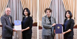 Tiếp nhận bản sao Thư ủy nhiệm bổ nhiệm Đại sứ Argentina và Đại sứ Đức tại Việt Nam