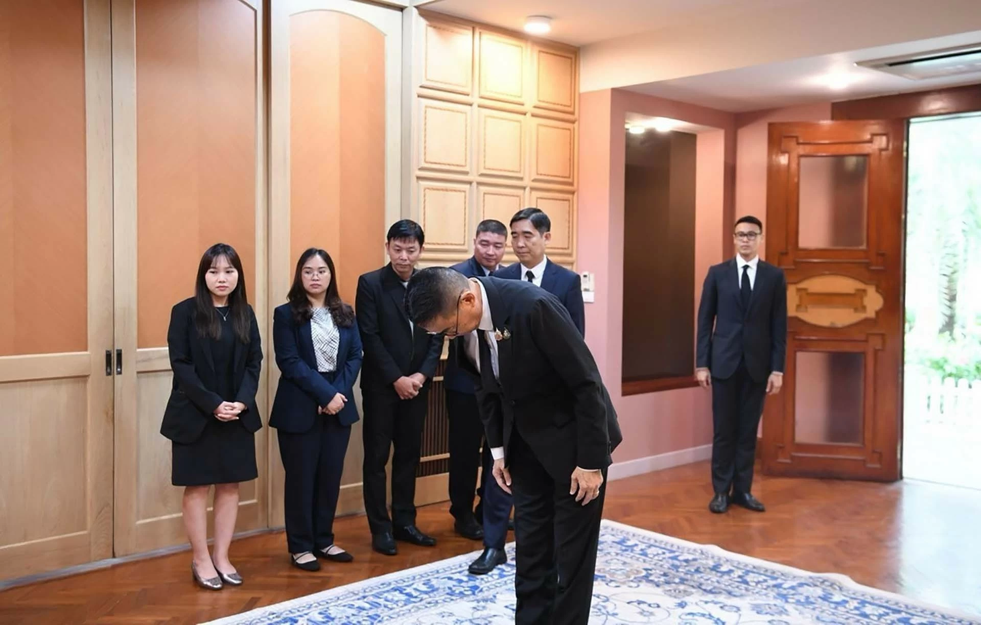 Bộ trưởng Ngoại giao Vương quốc Thái Lan Maris Sangiampongsa viếng Tổng Bí thư Nguyễn Phú Trọng. (Nguồn: TTXVN)