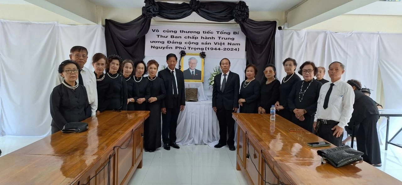 Thái Lan tiếc thương Tổng Bí thư Nguyễn Phú Trọng Thái Lan tiếc thương Tổng Bí thư Nguyễn Phú Trọng