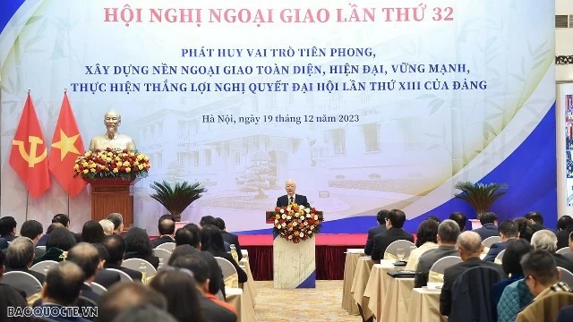 Party General Secretary Nguyen Phu Trong leaves great legacy for Vietnam’s diplomacy: Foreign Minister's interview