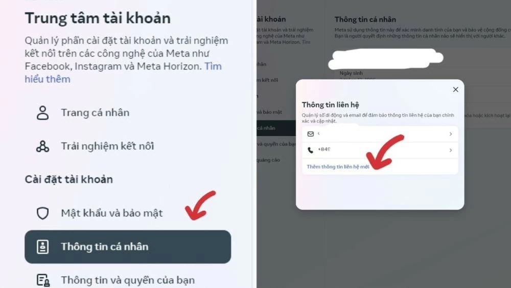 Hướng dẫn cách thêm, thay đổi số điện thoại trên facebook đơn giản