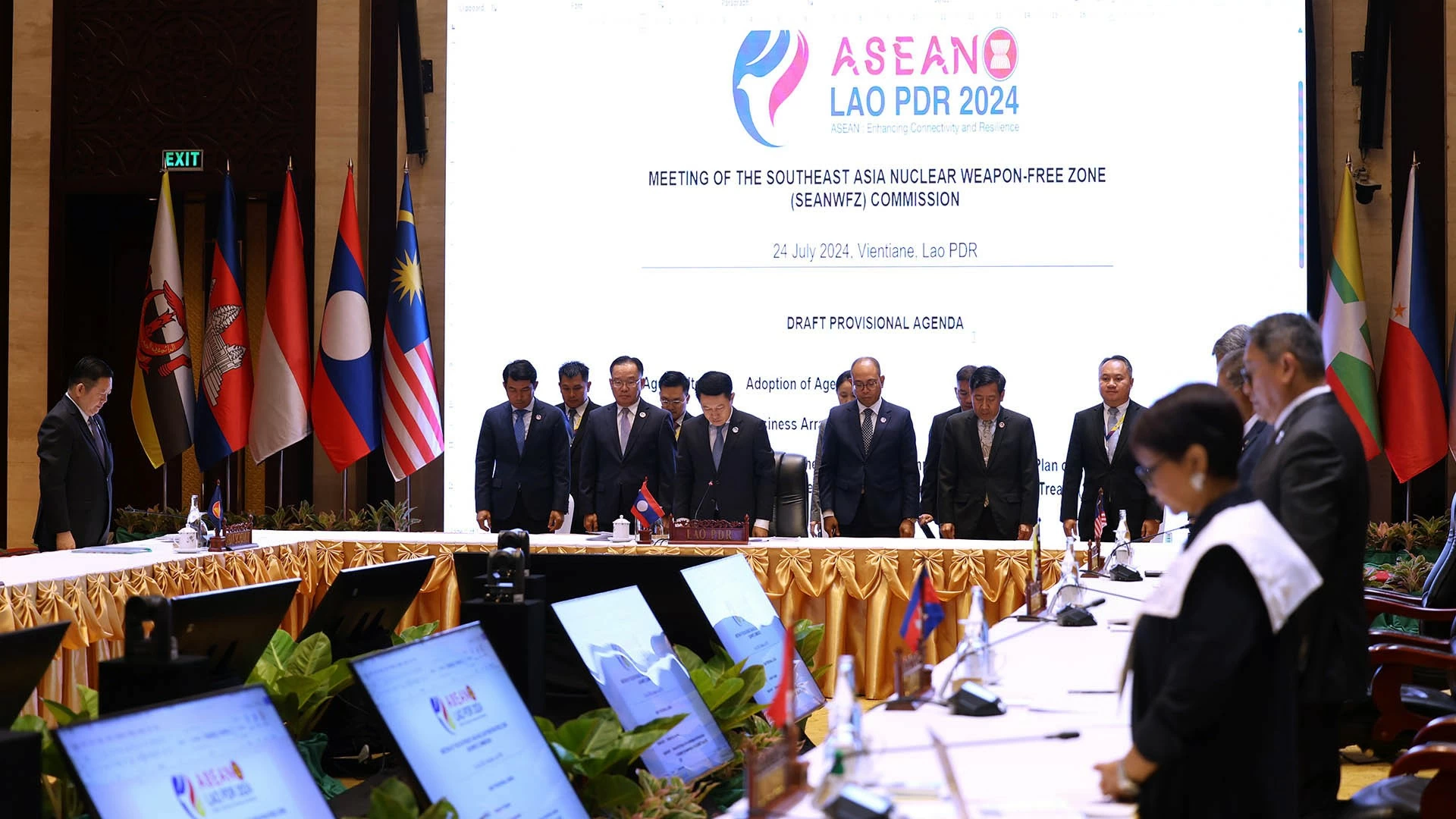 Ngày làm việc đầu tiên của các Bộ trưởng Ngoại giao ASEAN