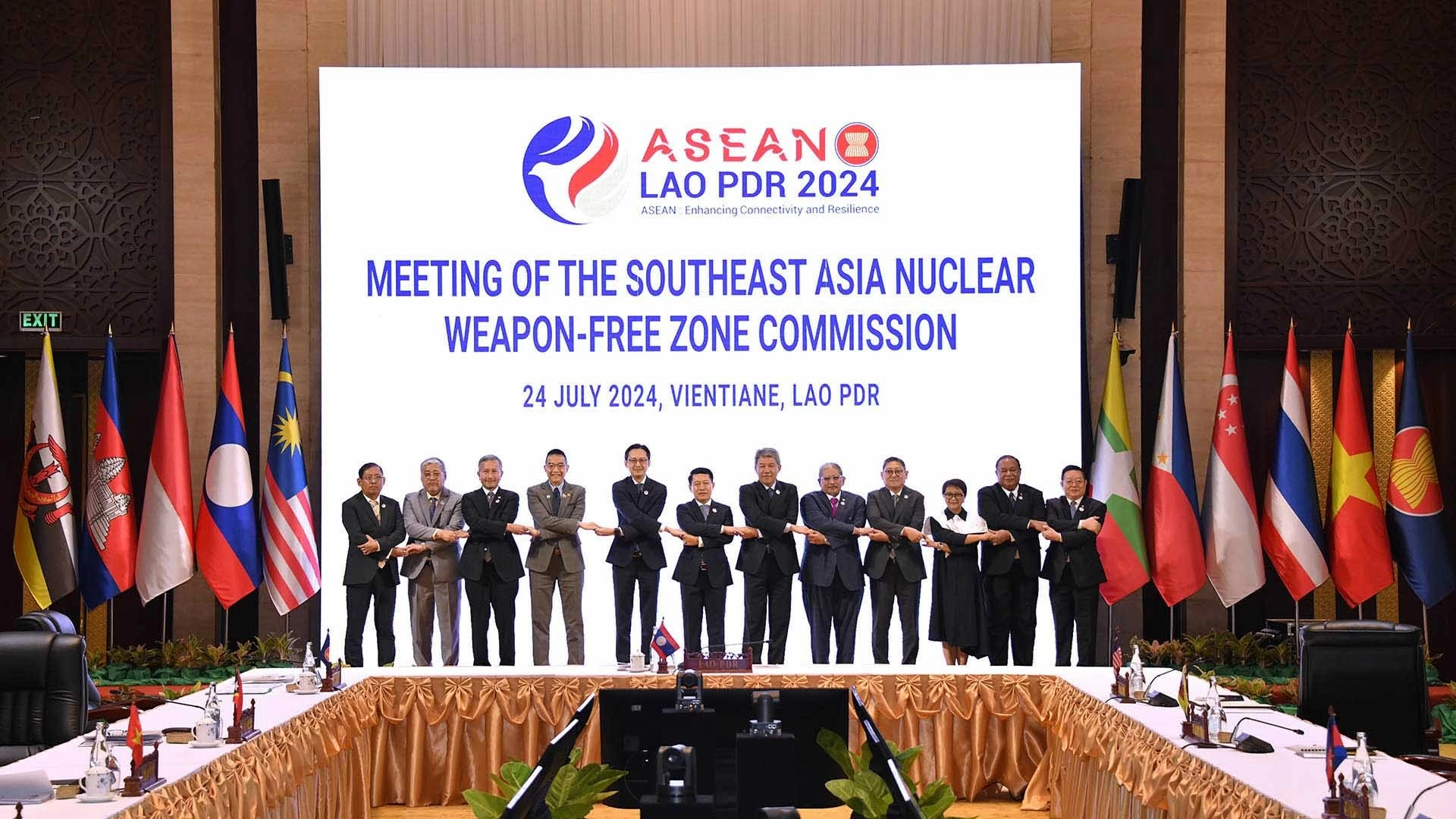 Hội nghị Ủy ban Hiệp ước khu vực Đông Nam Á không có vũ khí hạt nhân. Hội nghị Ủy ban Hiệp ước khu vực Đông Nam Á không có vũ khí hạt nhân.