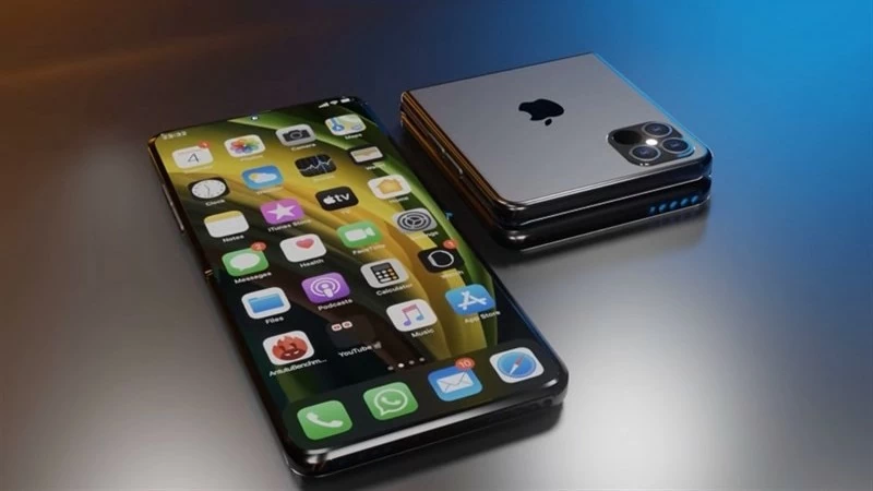 Hé lộ thời điểm Apple ra mắt iPhone màn hình gập đầu tiên