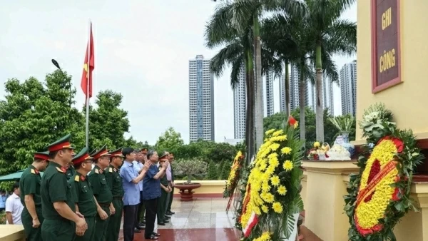 President To Lam examines preparations for Party General Secretary Nguyen Phu Trong’s funeral