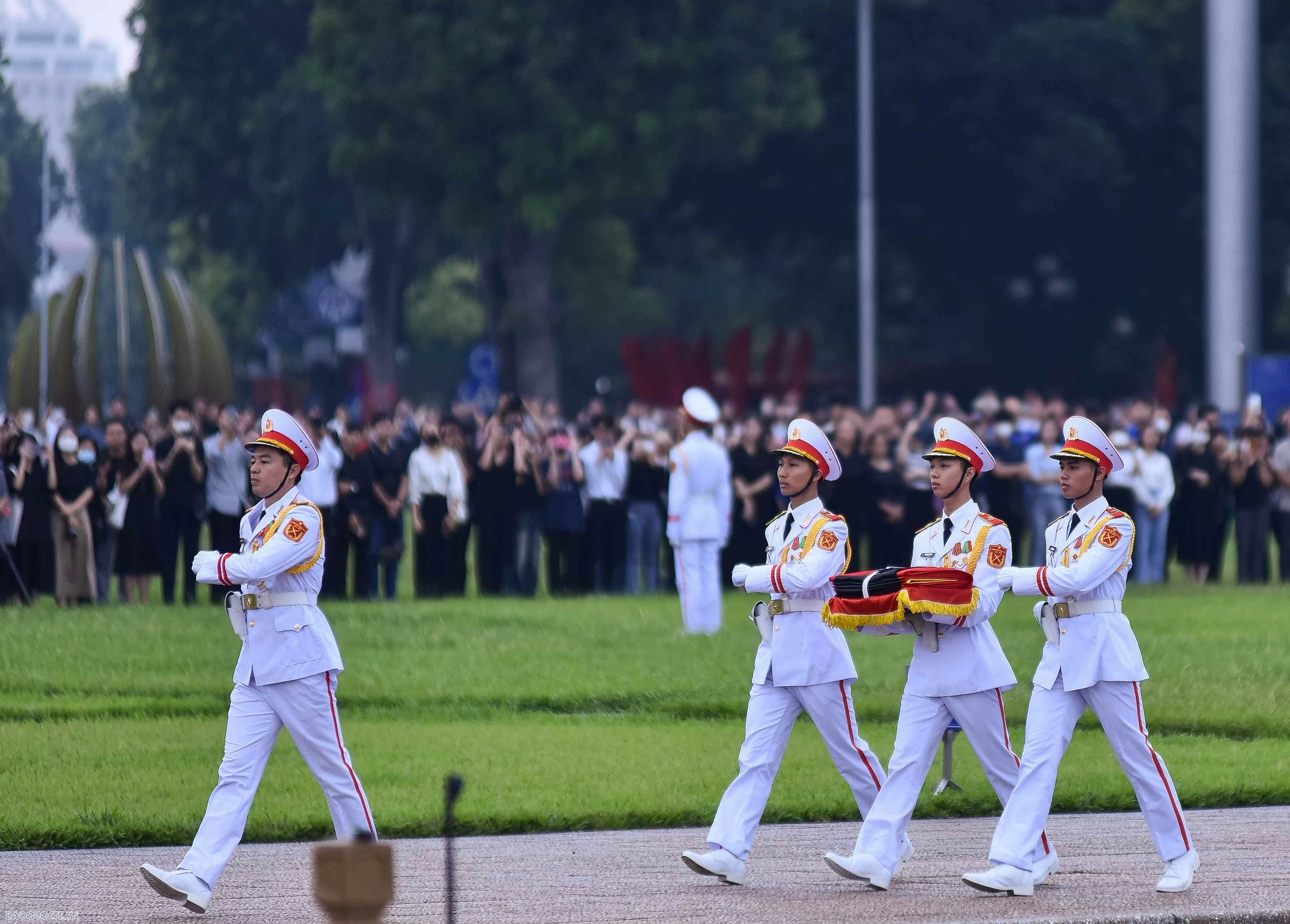 Lễ thượng cờ rủ Quốc tang Tổng Bí thư Nguyễn Phú Trọng