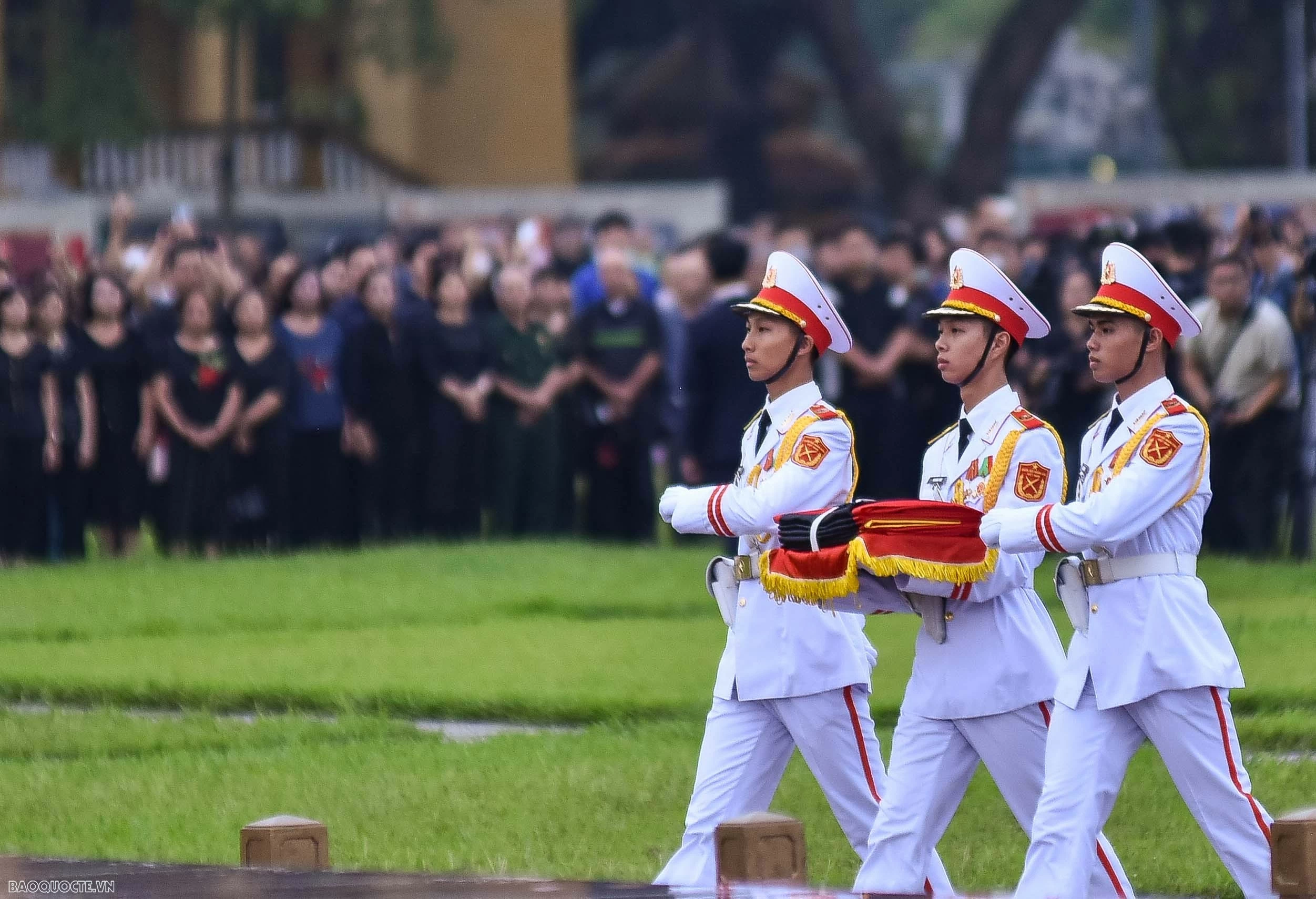 Lễ thượng cờ rủ Quốc tang Tổng Bí thư Nguyễn Phú Trọng