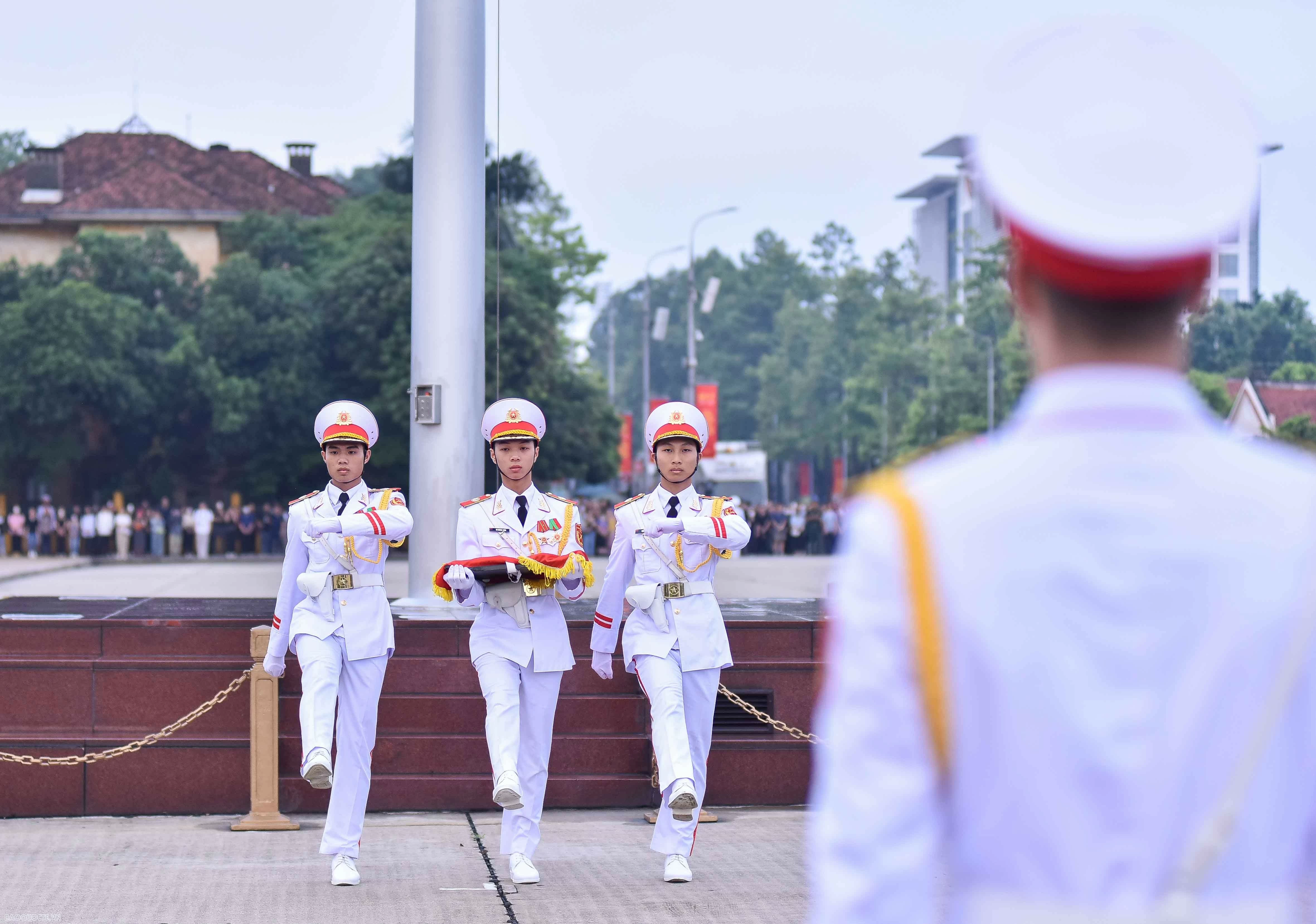 Lễ thượng cờ rủ Quốc tang Tổng Bí thư Nguyễn Phú Trọng