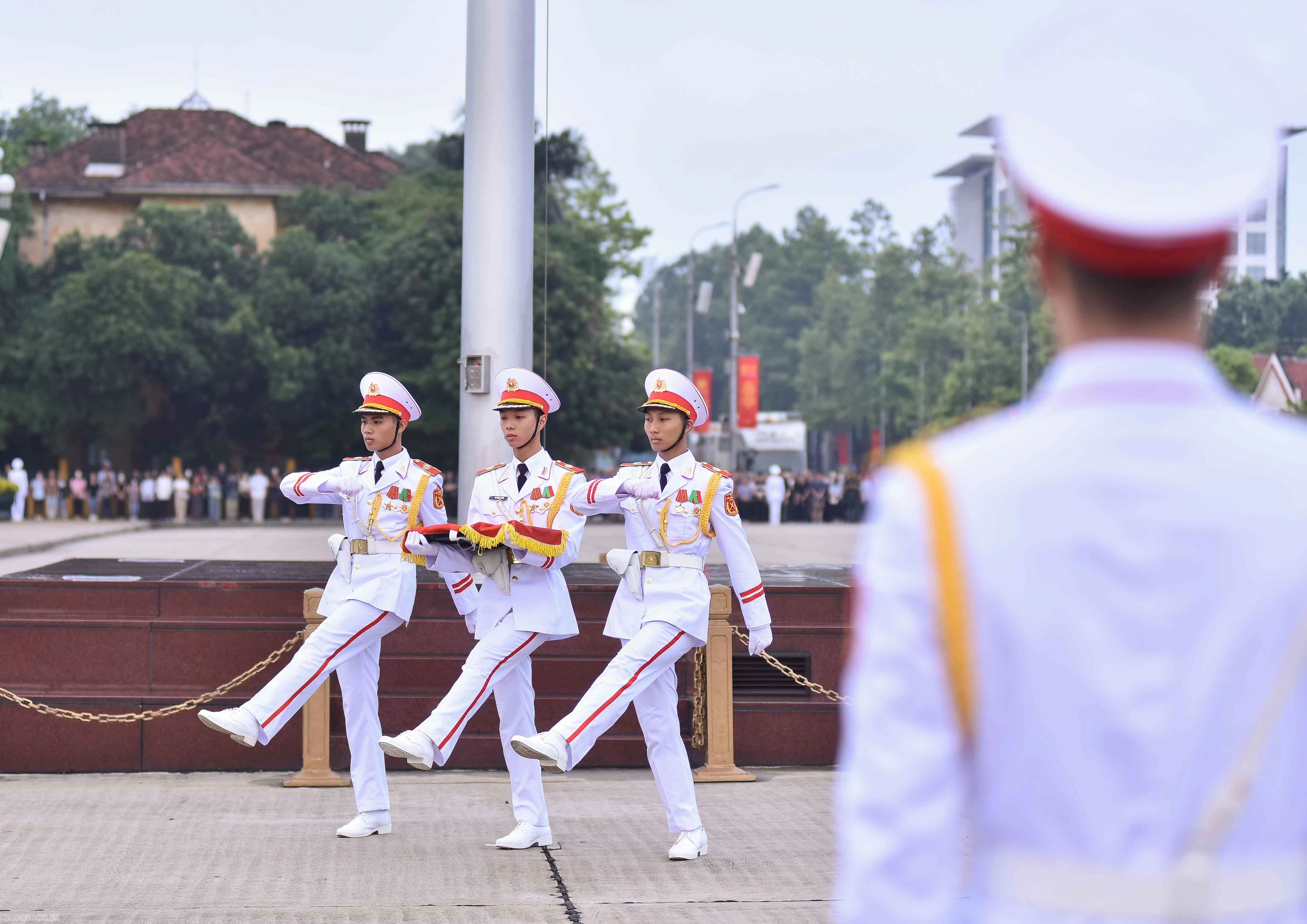 Lễ thượng cờ rủ Quốc tang Tổng Bí thư Nguyễn Phú Trọng