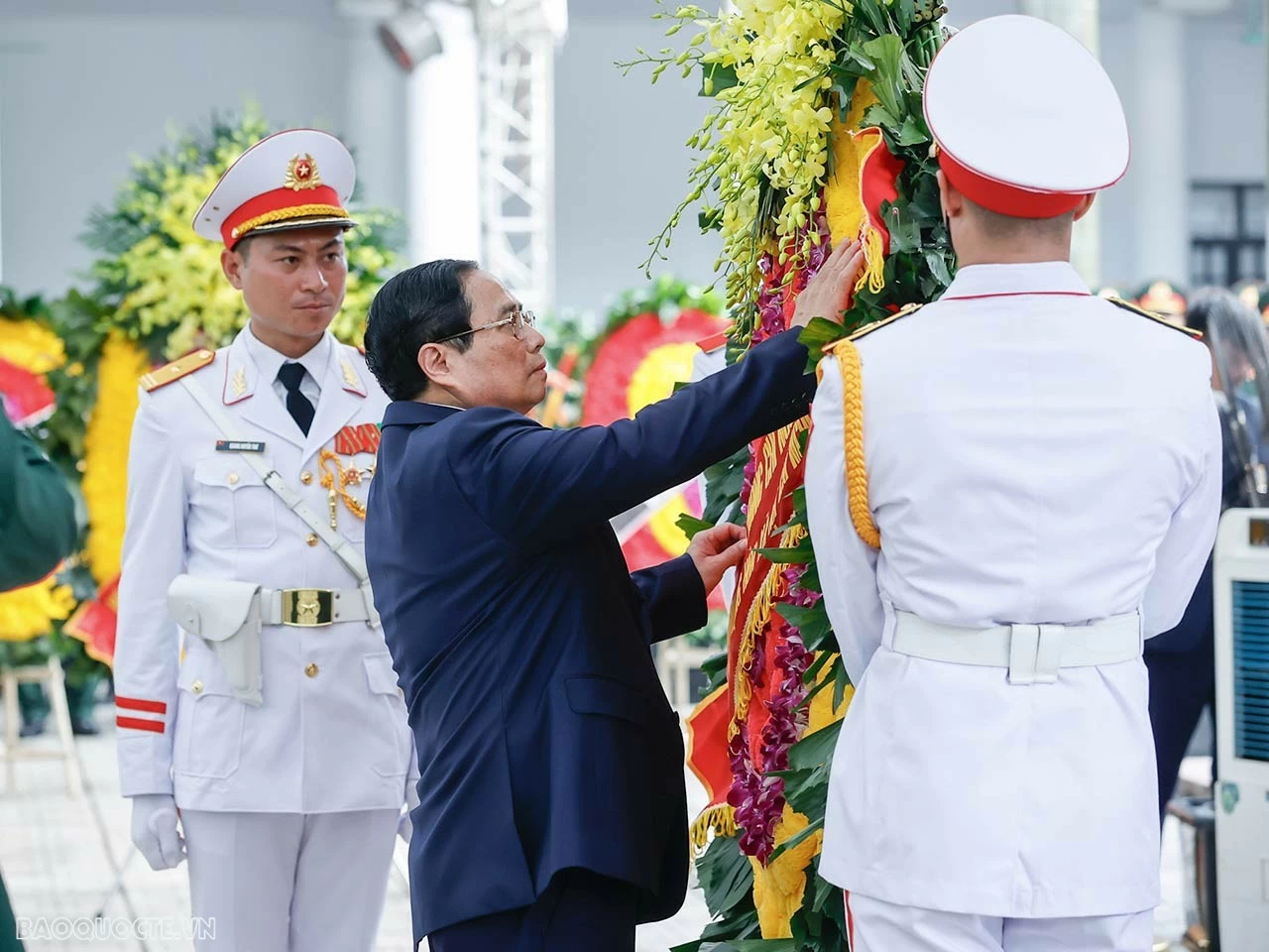 Trực tiếp: Toàn cảnh Lễ viếng Tổng Bí thư Nguyễn Phú Trọng sáng ngày 25/7