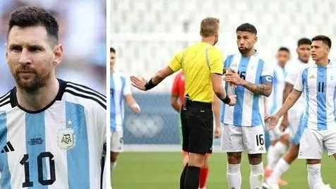 Bóng đá nam Olympic Paris 2024: Messi lên tiếng về trận đấu Argentina thua 1-2 Morocco