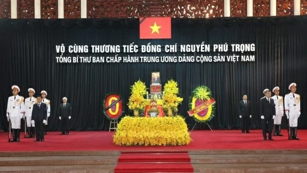 International friends pay last respects to Party General Secretary Nguyen Phu Trong