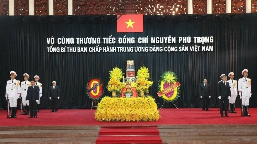 State funeral held for Party General Secretary Nguyen Phu Trong