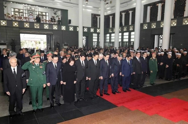 State funeral held for Party General Secretary Nguyen Phu Trong