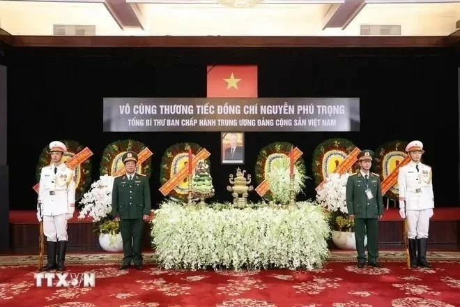 State funeral held for Party General Secretary Nguyen Phu Trong