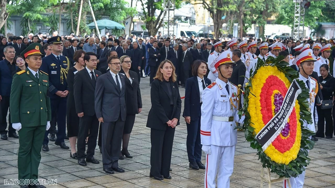 Lãnh đạo các nước đánh giá cao di sản, sự cống hiến và tình cảm nồng ấm của Tổng Bí thư trong quan hệ quốc tế