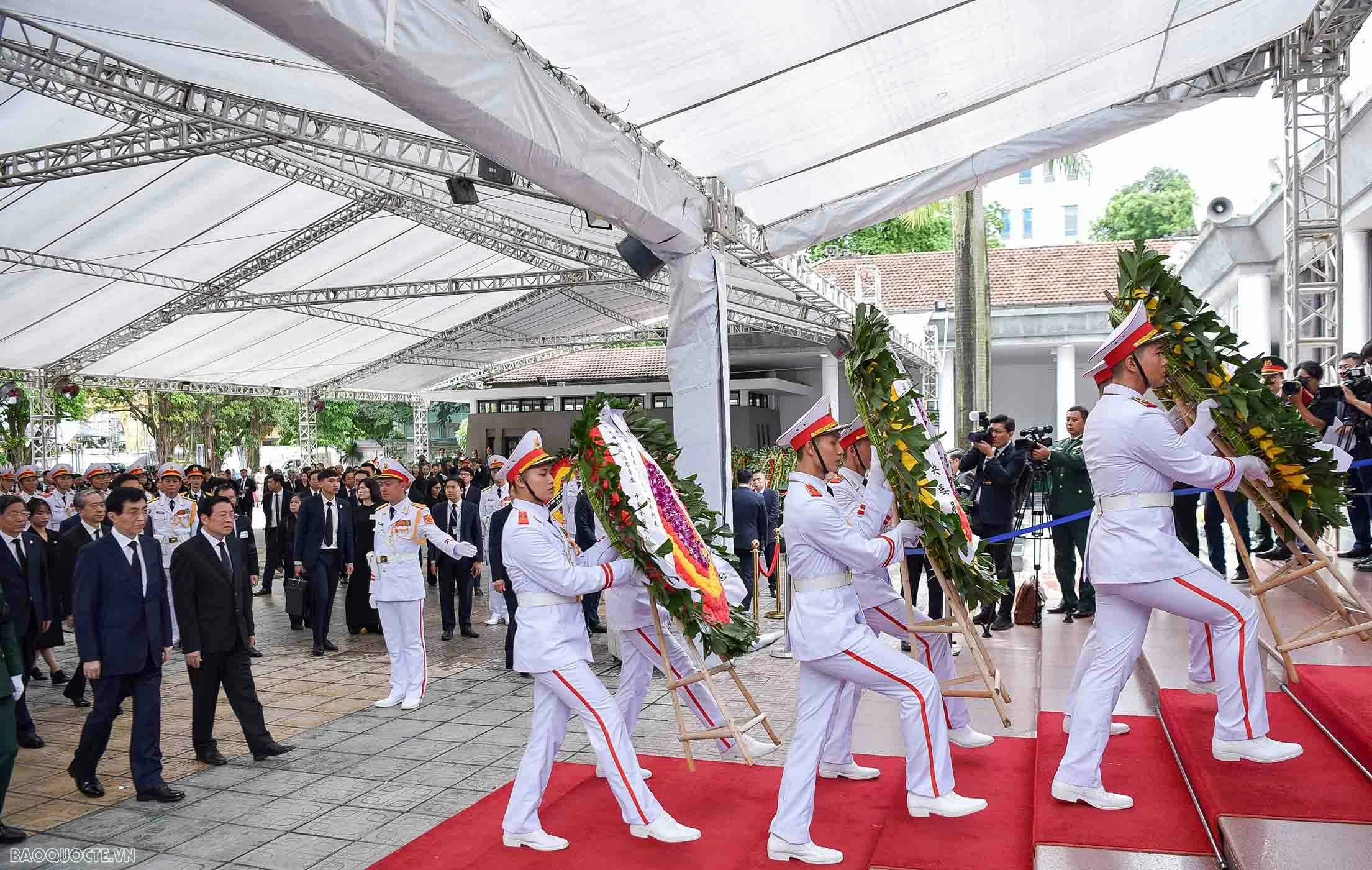 Bạn bè quốc tế tiễn biệt Tổng Bí thư Nguyễn Phú Trọng Bạn bè quốc tế tiễn biệt Tổng Bí thư Nguyễn Phú Trọng