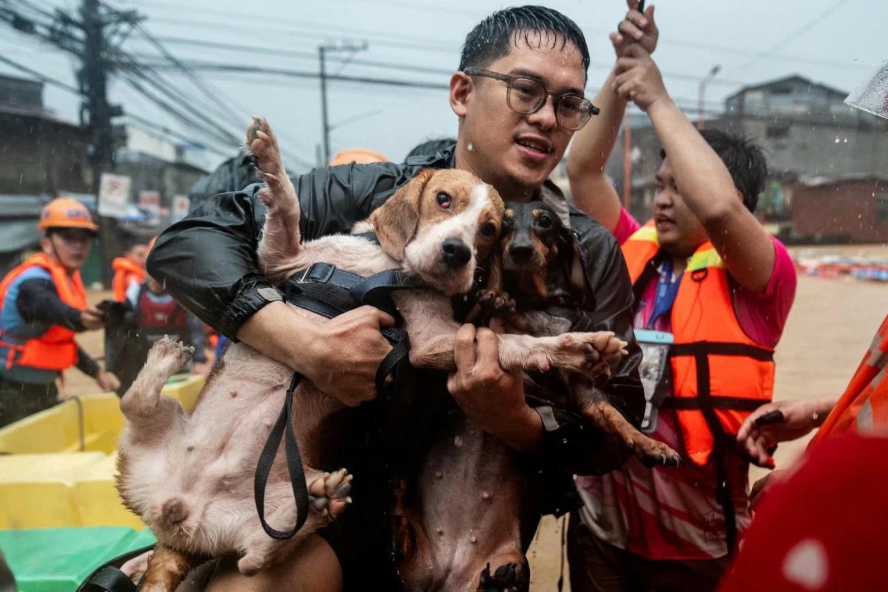 Philippines: Đường phố thủ đô Manila chìm trong nước sau cơn bão Gaemi