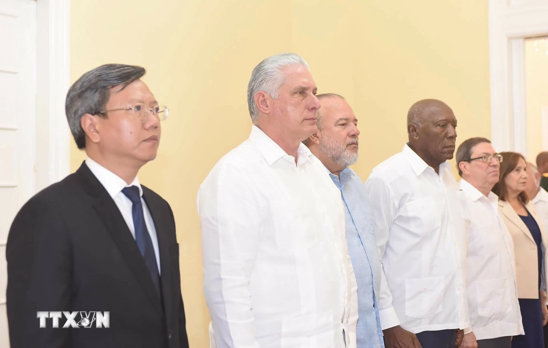Đại sứ quán Việt Nam tại Cuba chức Lễ viếng Tổng Bí thư Nguyễn Phú Trọng