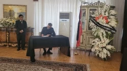 Đại sứ quán Việt Nam tại Iran tổ chức lễ viếng Tổng Bí thư Nguyễn Phú Trọng