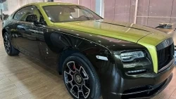 Rolls-Royce Wraith Black Badge ADM Sportive 'độc nhất thế giới' xuất hiện tại Việt Nam