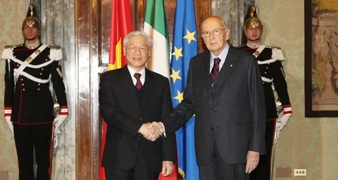 Di sản của Tổng Bí thư Nguyễn Phú Trọng với quan hệ Việt Nam-Italy tiếp tục đơm hoa kết trái
