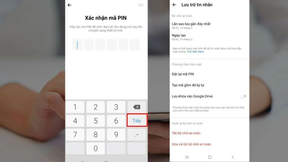 Hướng dẫn cách lấy lại và đổi mã PIN Messenger nhanh chóng