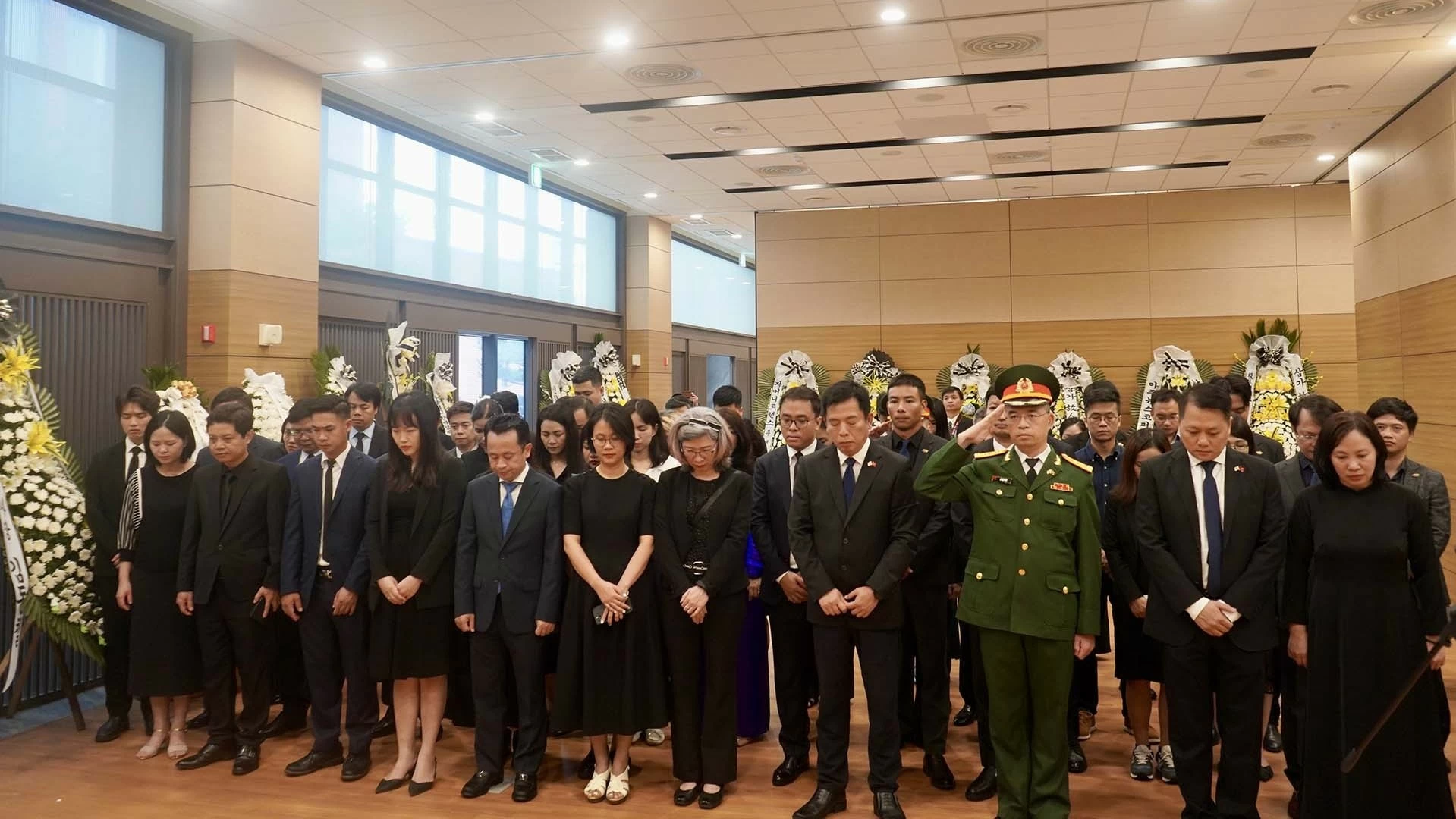 Đại sứ quán Việt Nam tại Hàn Quốc tổ chức lễ viếng Tổng Bí thư Nguyễn Phú Trọng