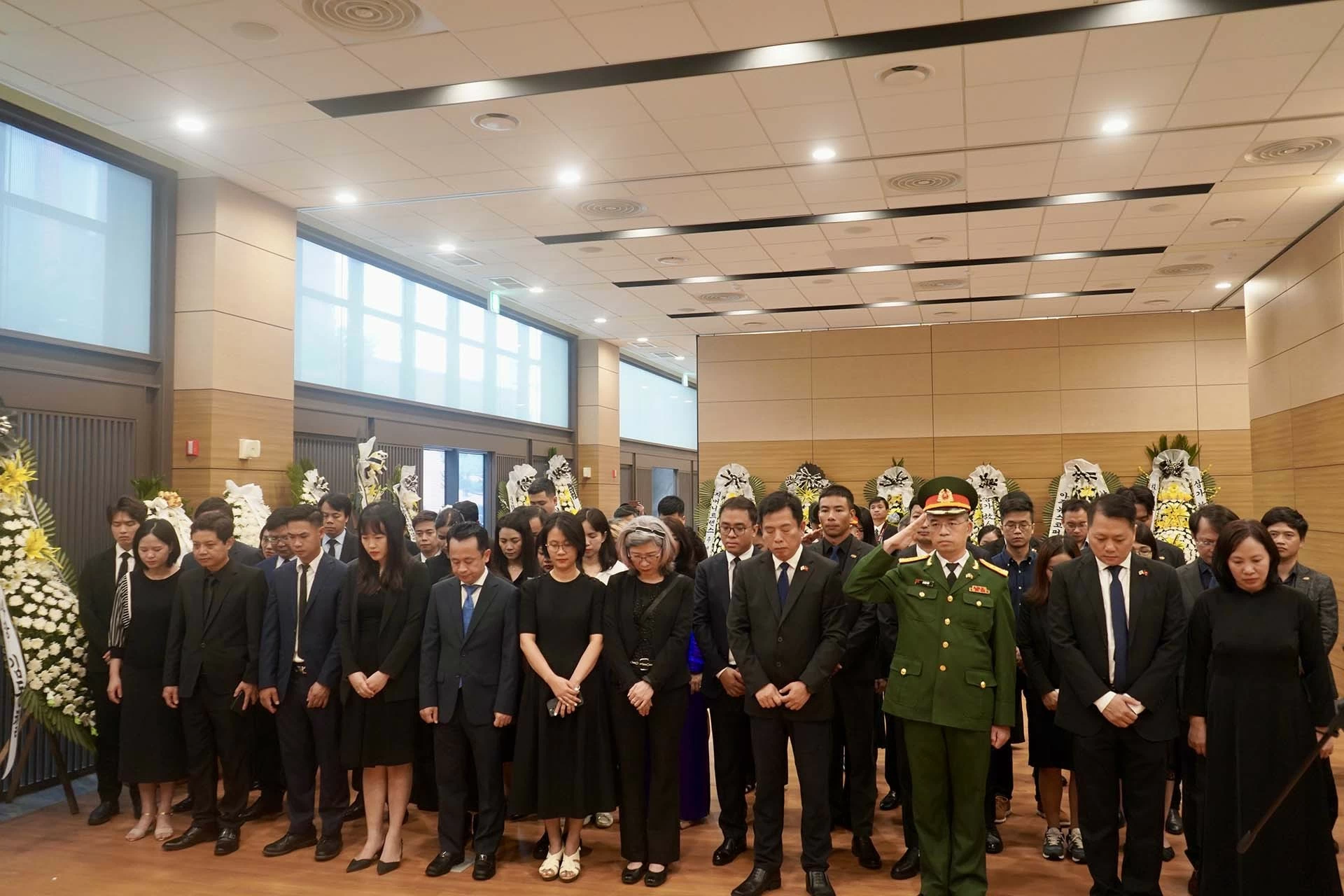 Đại sứ quán Việt Nam tại Hàn Quốc tổ chức trọng thể lễ viếng và mở sổ tang Tổng Bí thư Nguyễn Phú Trọng.