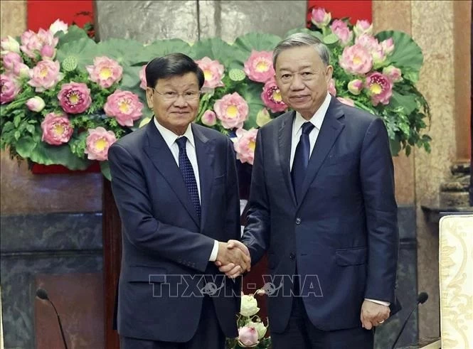 Vietnam, Laos discuss areas of shared concern