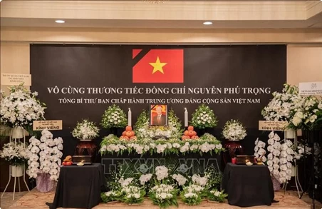Vietnamese embassies in China, Japan, India open condolence books for late Party leader