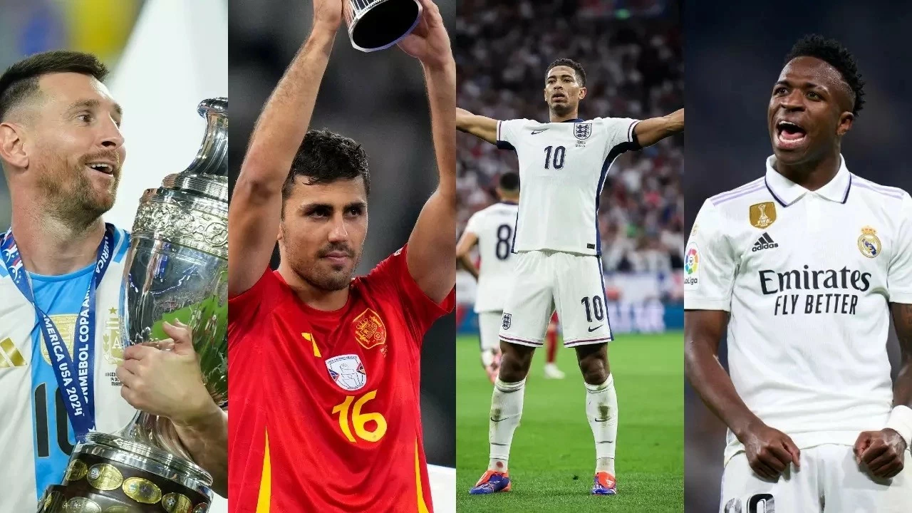 So sánh chỉ số của Rodri và Vinicius trong cuộc đua Qủa bóng vàng 2024