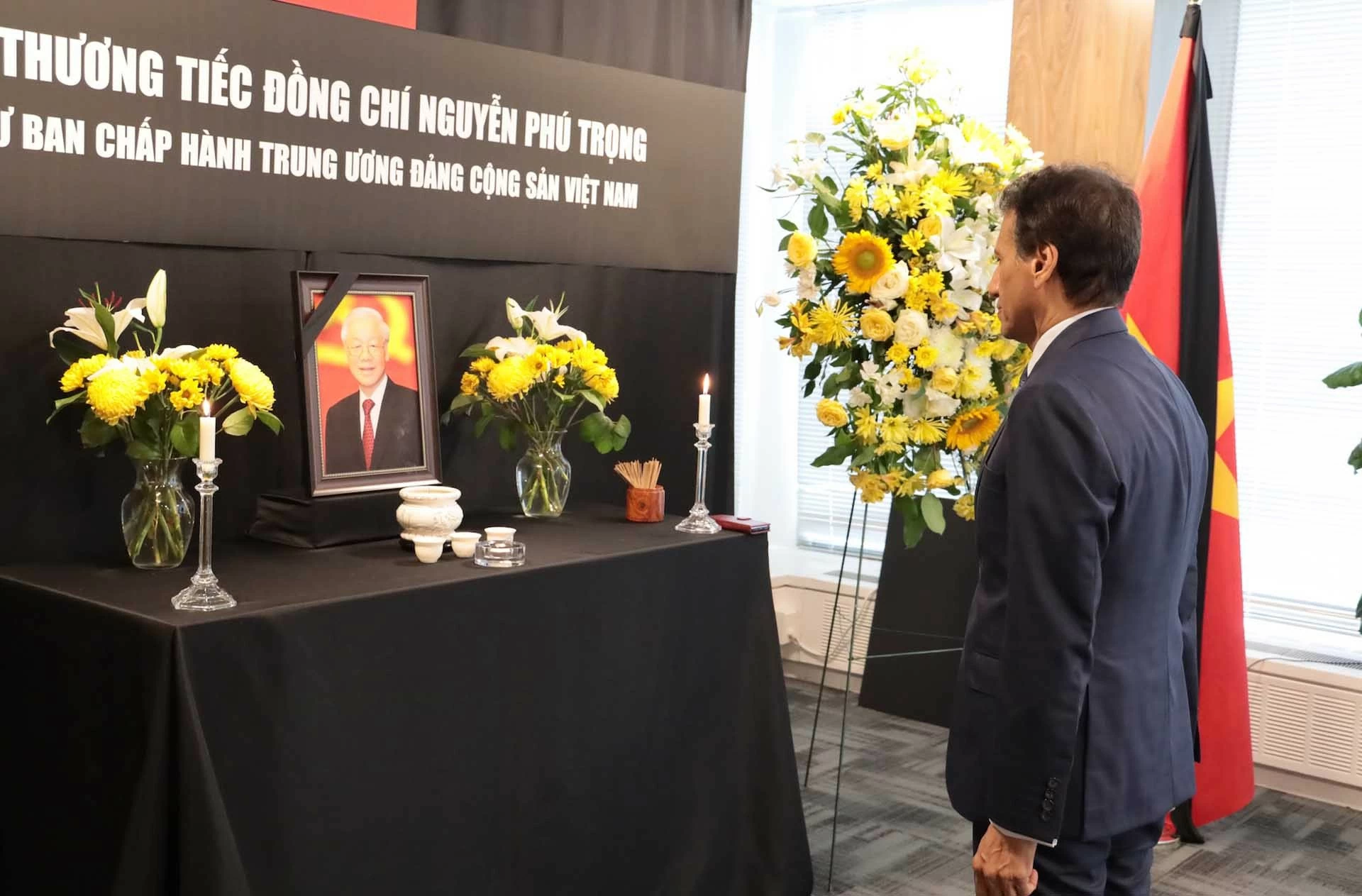 Lễ tưởng niệm Tổng Bí thư Nguyễn Phú Trọng tại New York, Hoa Kỳ