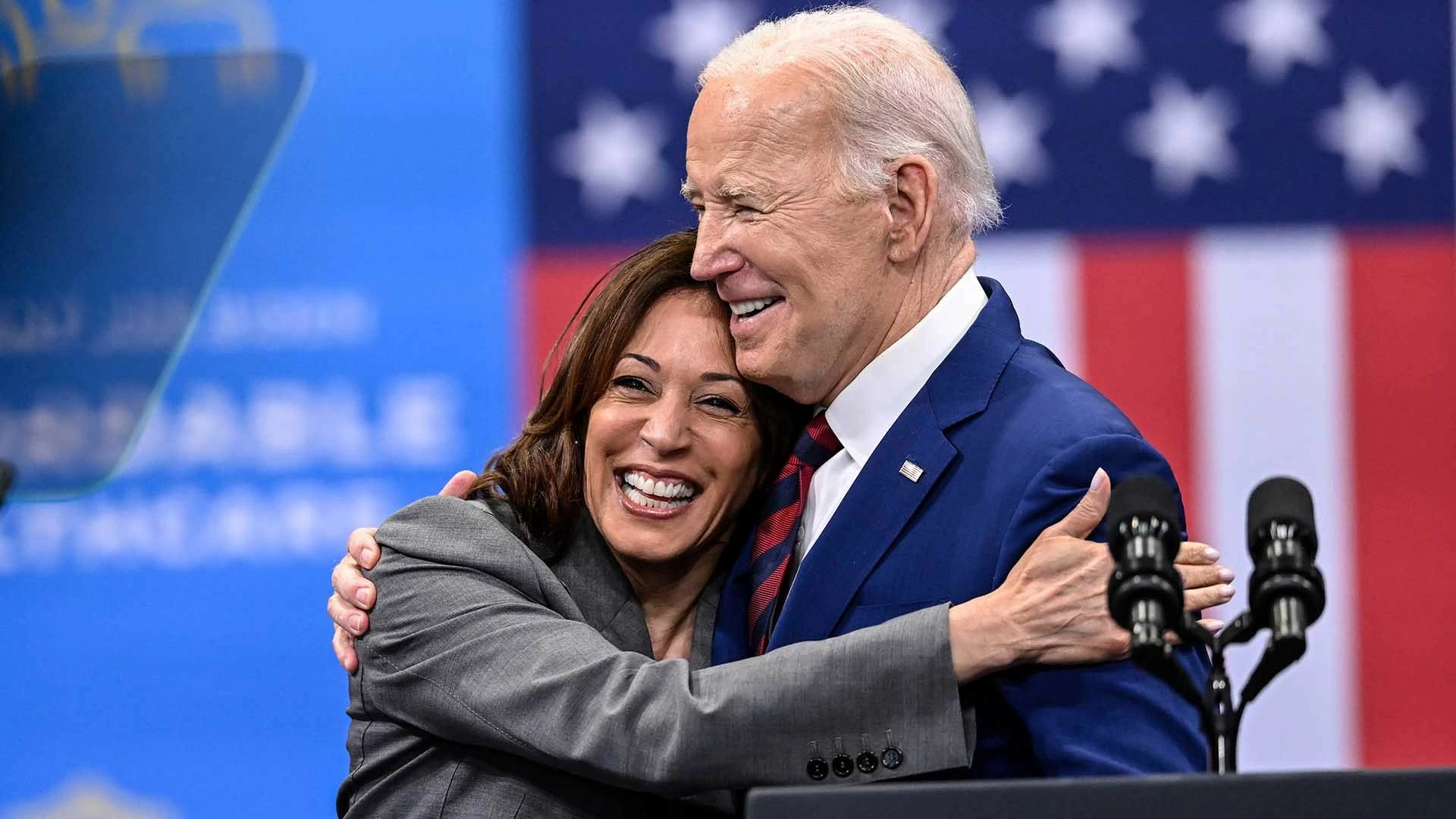 Tổng thống Joe Biden tuyên bố rút khỏi cuộc đua và ủng hộ Phó Tổng thống Kamala Harris làm ứng viên của đảng Dân chủ. (Nguồn: ABC) Tổng thống Joe Biden tuyên bố rút khỏi cuộc đua và ủng hộ Phó Tổng thống Kamala Harris làm ứng viên của đảng Dân chủ. (Nguồn: ABC)
