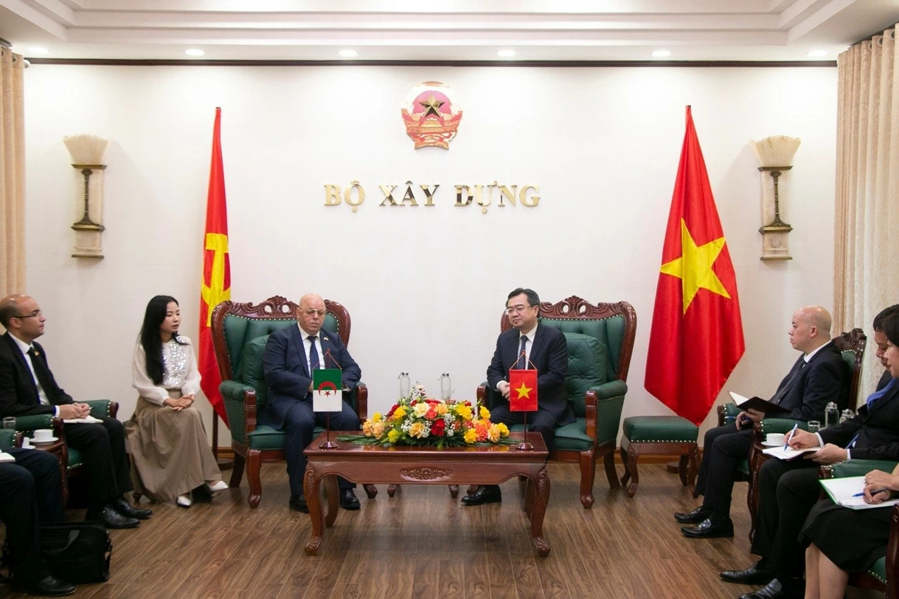 Việt Nam mong muốn Algeria tạo điều kiện tăng cường hợp tác, chia sẻ kinh nghiệm trong lĩnh vực nhà ở