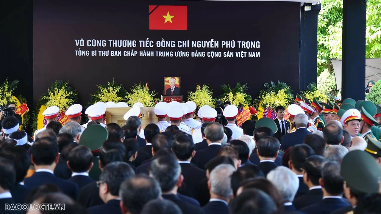 Các tổ chức nhân dân toàn thế giới bày tỏ thương tiếc Tổng Bí thư Nguyễn Phú Trọng