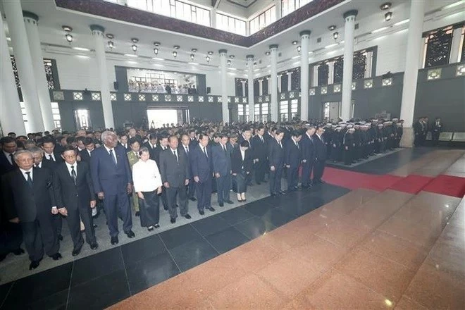 Memorial service held for Party General Secretary Nguyen Phu Trong