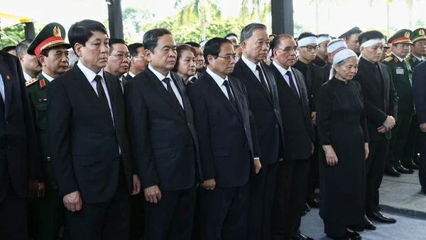 Lời cảm ơn của Ban Lễ tang Nhà nước và gia đình Tổng Bí thư Nguyễn Phú Trọng