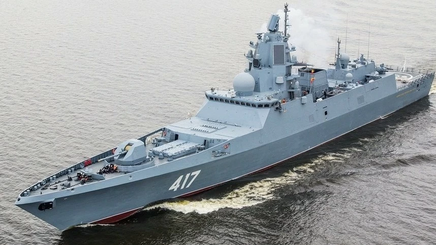 Tàu chiến Nga trang bị tên lửa siêu thanh cập cảng Algeria, thăm Syria
