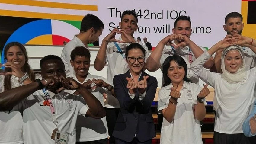 'Đả nữ châu Á' Dương Tử Quỳnh kêu gọi ủng hộ Đội tuyển Olympic người tị nạn