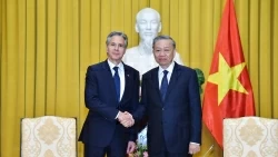 Chủ tịch nước Tô Lâm tiếp Ngoại trưởng Hoa Kỳ Antony Blinken sang Việt Nam chia buồn Tổng Bí thư Nguyễn Phú Trọng qua đời